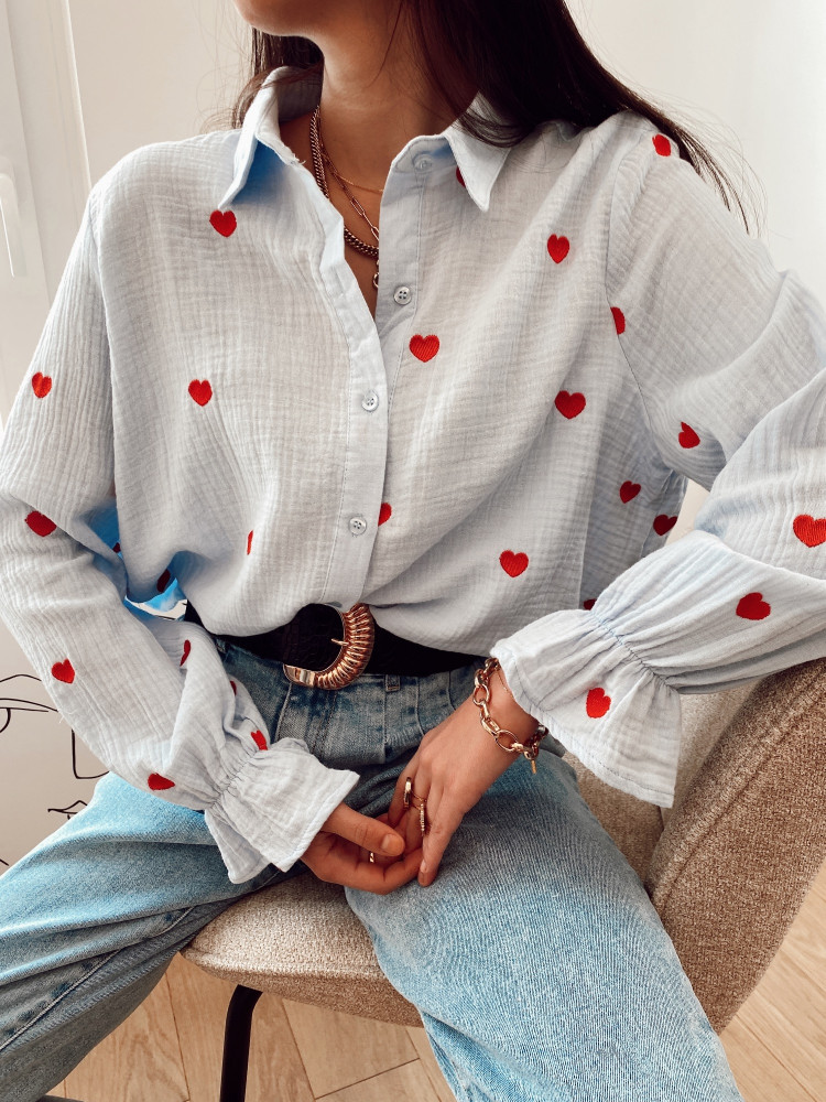 Blouse COEUR ROUGE